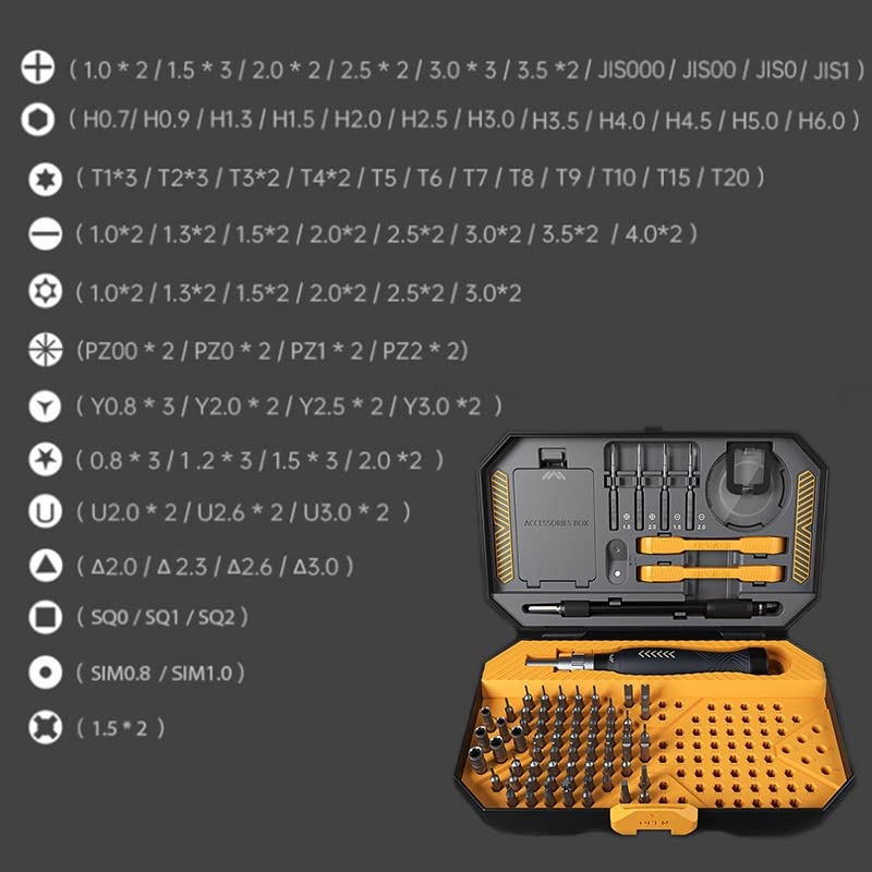 Amazon | 工具セット 145pcs精密ドライバーセットTorx六角